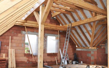 Ruardean Woodside attic trusses